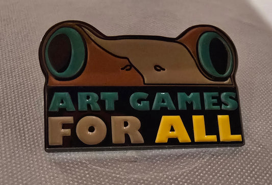 Enamel Pin - Art Games For All